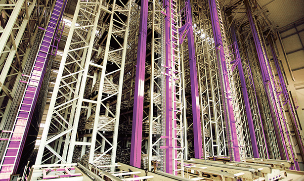 鑄造砂鑄行業(yè)綜合立體倉庫